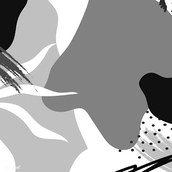 Black and white Memphis design pattern vector | Free stock vector - 540008