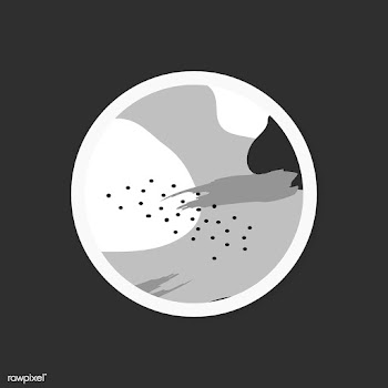 Black and white Memphis design round badge ve.. | Free stock vector - 539827