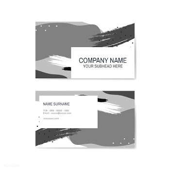 Black and white Memphis pattern business card.. | Free stock vector - 539876