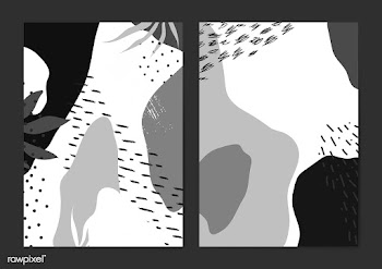 Black and white Memphis style backgrounds vec.. | Free stock vector - 540074