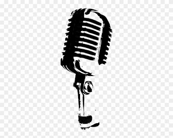 Black And White Microphone