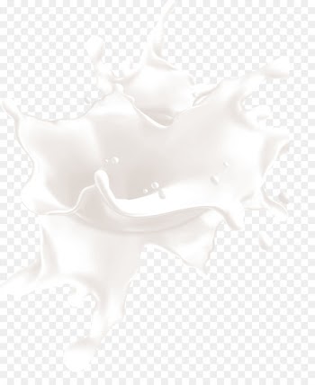 Black and white Neck Pattern - Milk splash overflows 