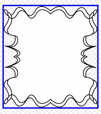 Black And White Of Image - Border Picture Frame Halloween