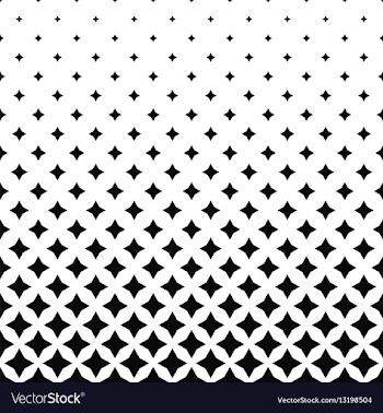 Black and white pattern background vector image