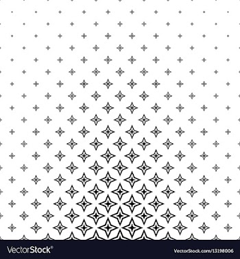 Black and white pattern design vector image