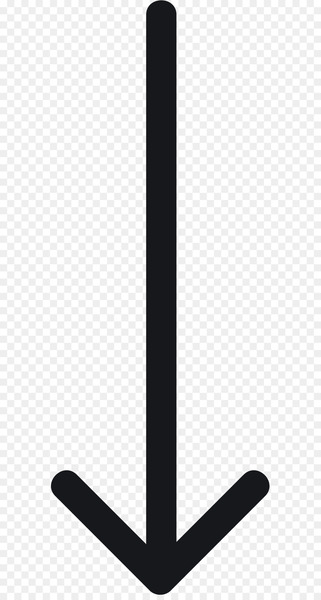 Black and white Pattern - down arrow 