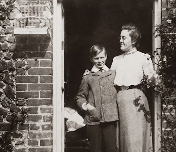 Black And White Photo Of People Standing By The Door