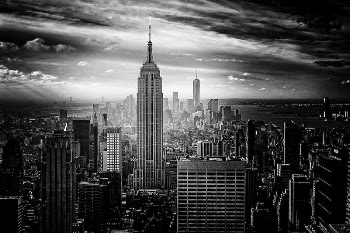 Black and white photo of the Empire | Free Photo - rawpixel