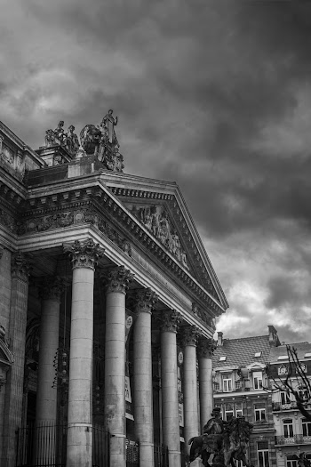 Black and White Photography of Building