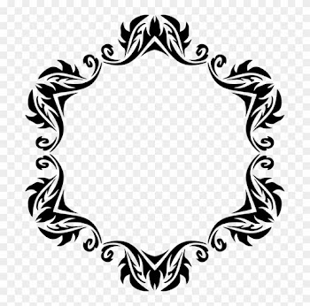 Black And White Picture Frames Drawing Line Art - Square Frame Cliparts Black &amp; White