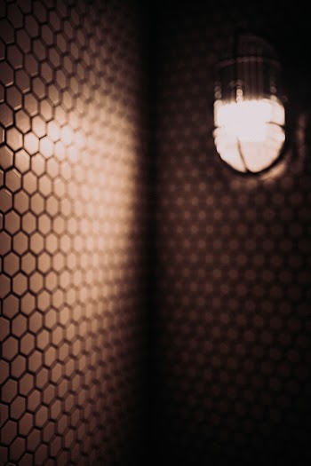 Black and White Polka Dot Textile