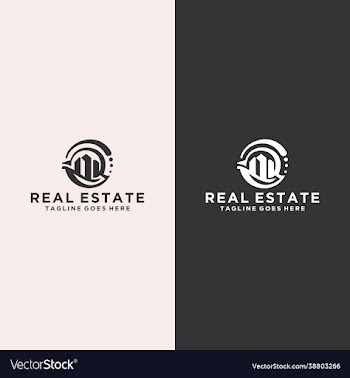 black and white real estate c