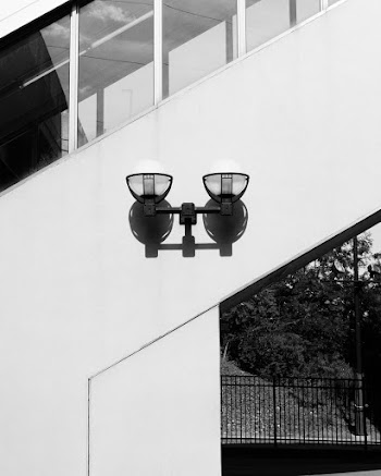 Black and White Sconce