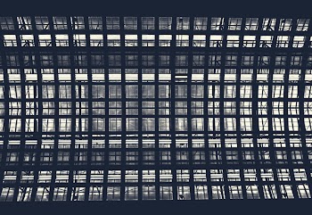 Black and White Screen Digital Wallpaper