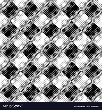 Black and white seamless abstract square pattern vector image