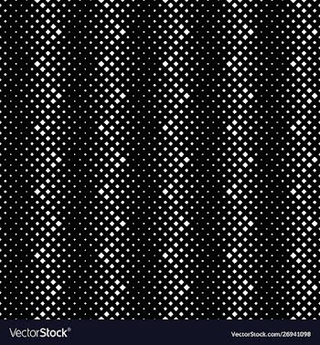 Black and white seamless diagonal square pattern vector image
