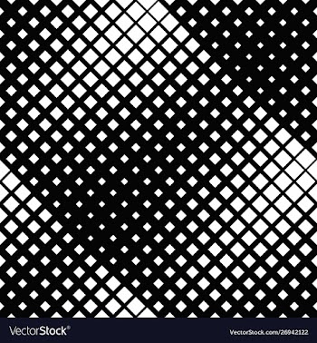 Black and white seamless diagonal square pattern vector image