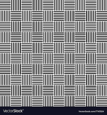 Black and white seamless floor pattern vector image