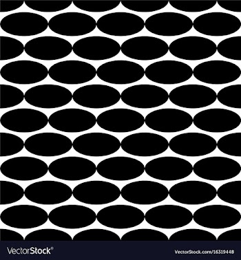Black and white seamless geometric pattern vector image