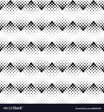 Black and white seamless geometrical square vector image