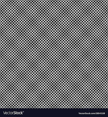 Black and white seamless square pattern background vector image