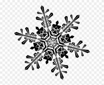 Black And White Snowflake Clipart 19, - Bat Mitzvah Rsvp Wording