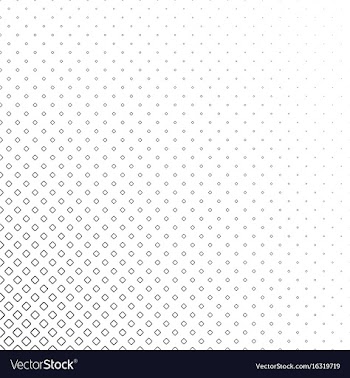 Black and white square pattern - abstract vector image