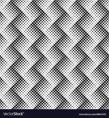 Black and white square pattern background design vector image