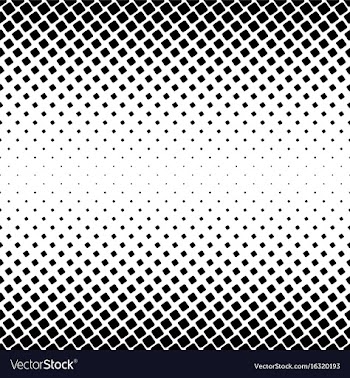 Black and white square pattern - geometrical vector image