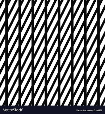 Black and white stripe pattern vector image