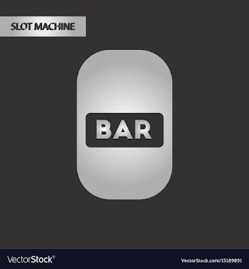 Black and white style bar sign vector image