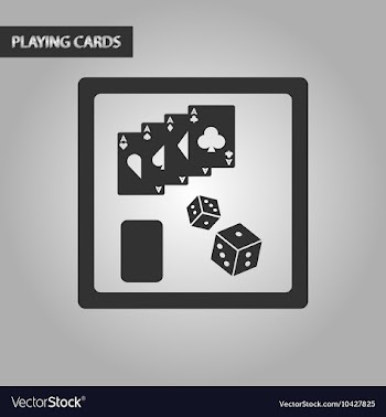 Black and white style board card chip vector image