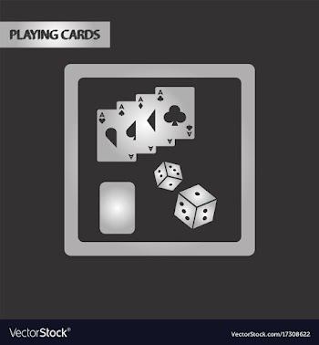 Black and white style board card chip vector image