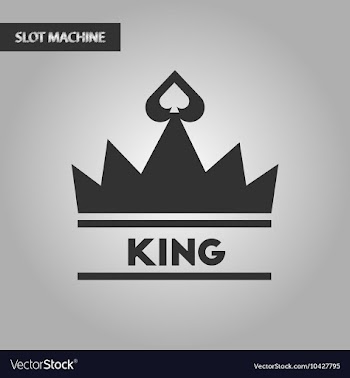 Black and white style crown royal vector image