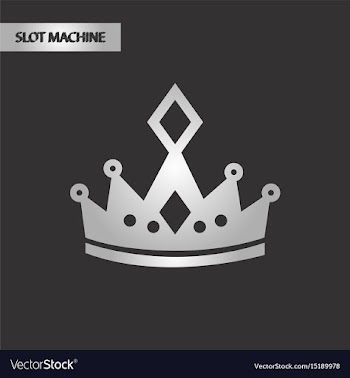 Black and white style crown royal vector image