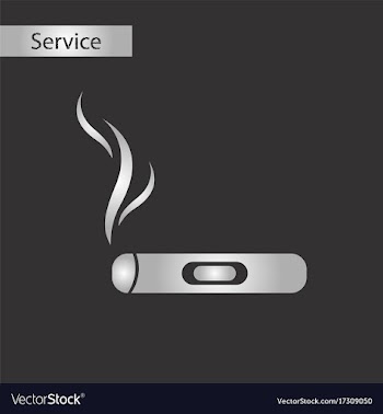 Black and white style cuba cigar vector image