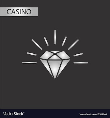 Black and white style diamond symbol vector image