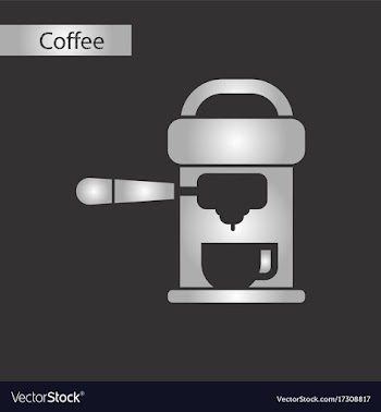 Black and white style electronic machine vector image