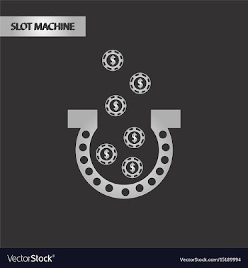 Black and white style good luck logo vector image