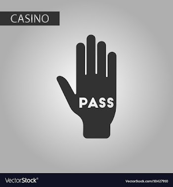 Black and white style hand pass vector image