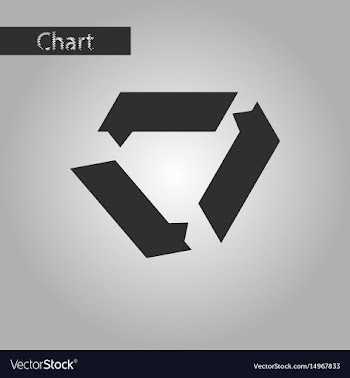 Black and white style icon arrows vector image