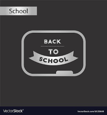 Black and white style icon back to school board vector image