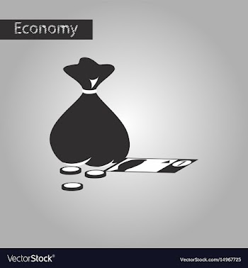 Black and white style icon bag with money vector image