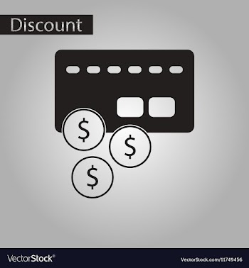 Black and white style icon bank card vector image