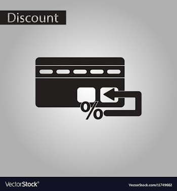 Black and white style icon bank card vector image