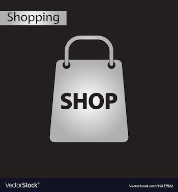 Black and white style icon basket shop vector image