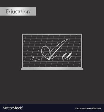 Black and white style icon blackboard vector image