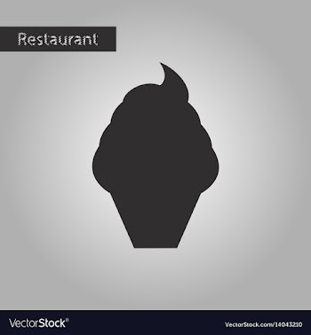 Black and white style icon cake vector image