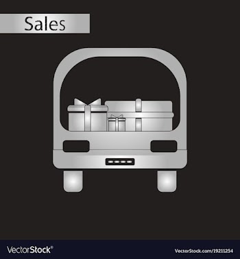 Black and white style icon car gifts vector image