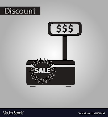 Black and white style icon cash machine sale vector image